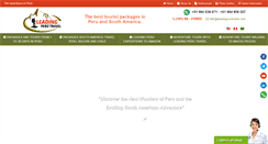Desktop Screenshot of leadingperutravel.com